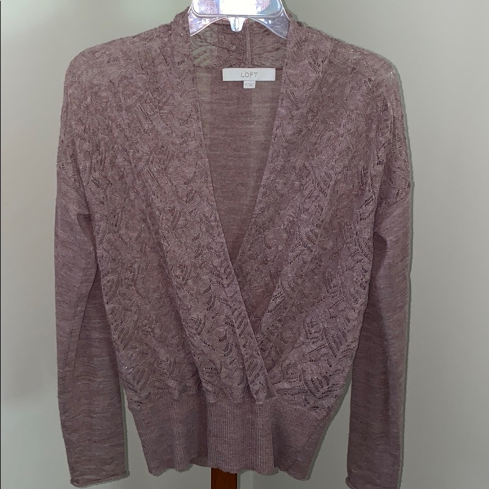 Loft Lace Sweater
